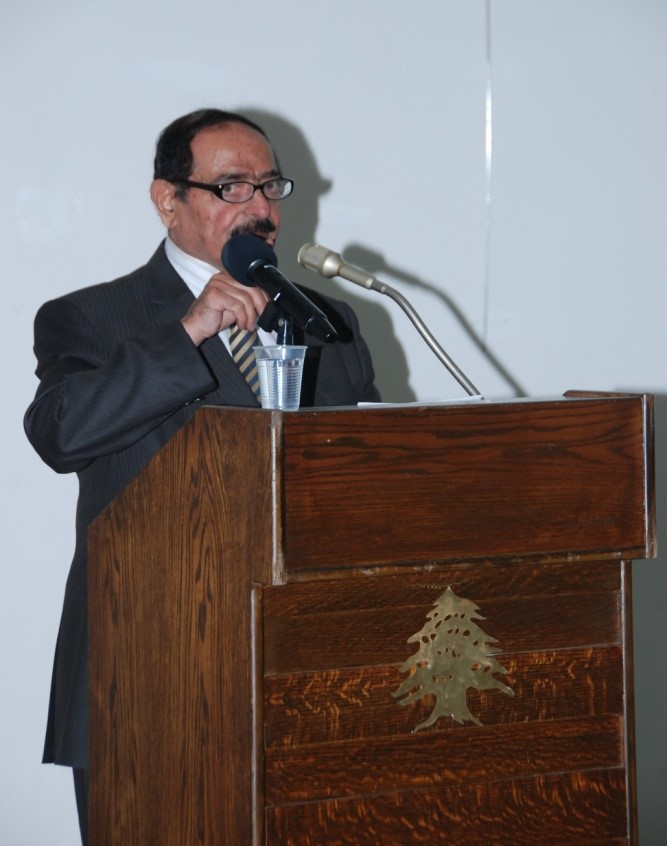 لقاء مع الشاعر والأديب والمؤرخ الدكتور  عبد الحافظ شمص