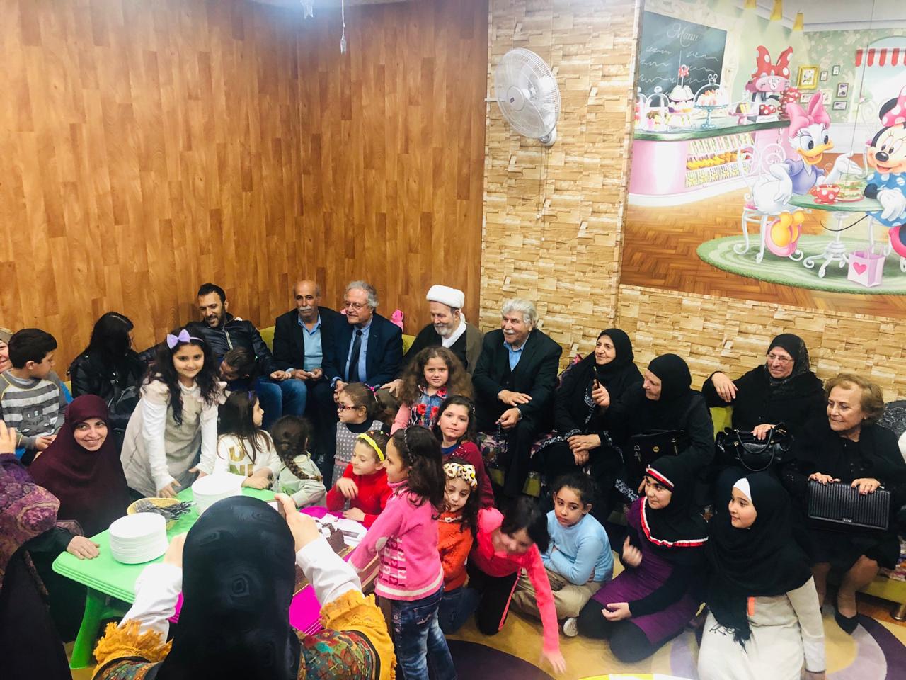 مع مكتب العلاقات والتكفل  في كسروان وجبيل وشمال لبنان جمعية المبرّات الخيريّة 